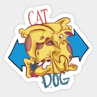 CatDog Sticker